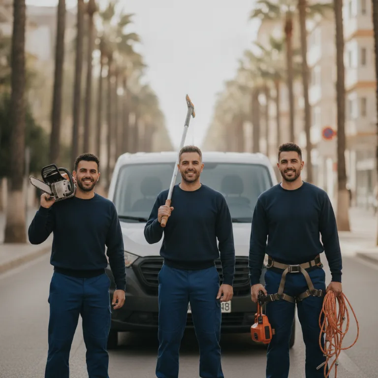Tala de Árboles equipo en Santa Pola
